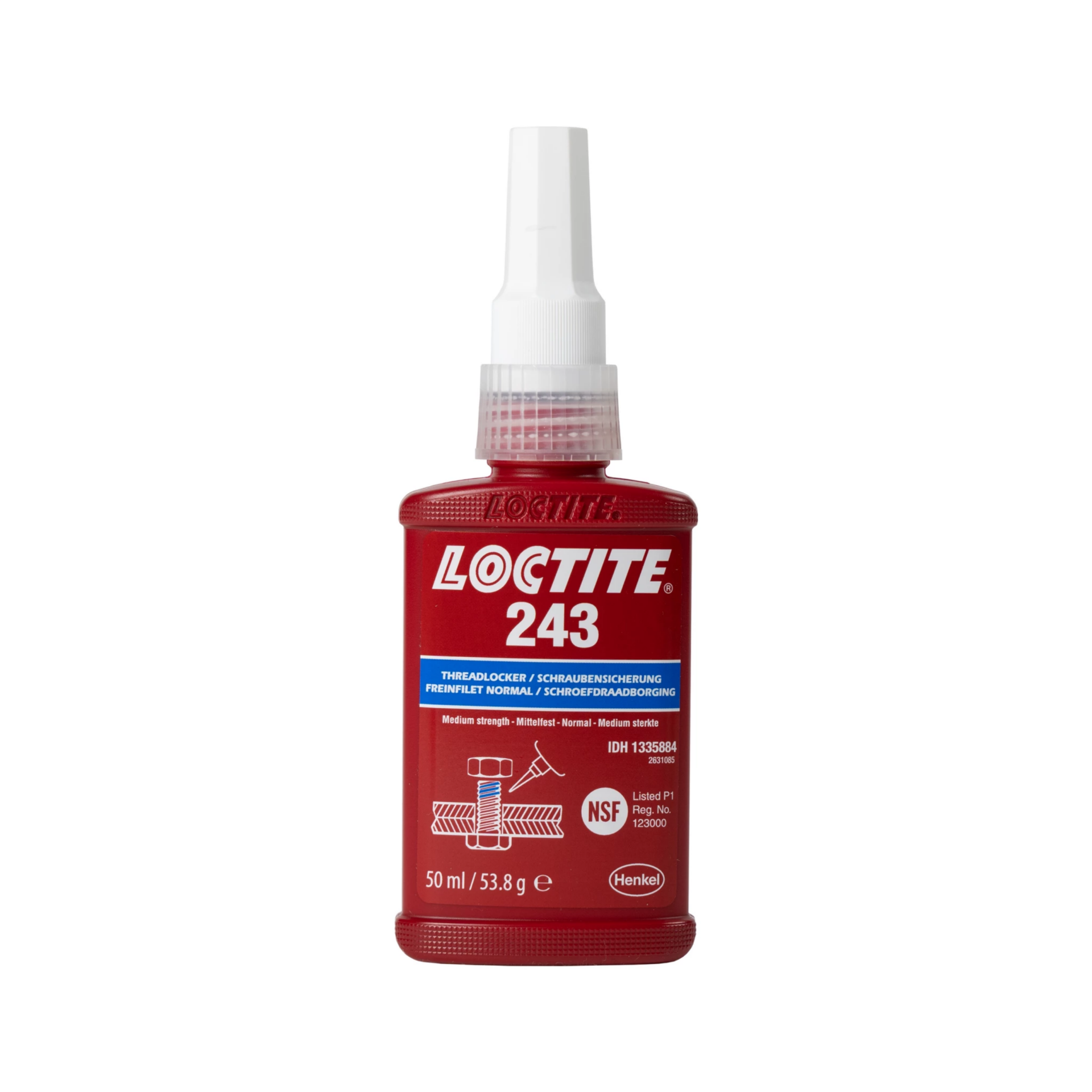 Loctite 243 50 ml Orta Mukavemetli Vida Sabitleyici