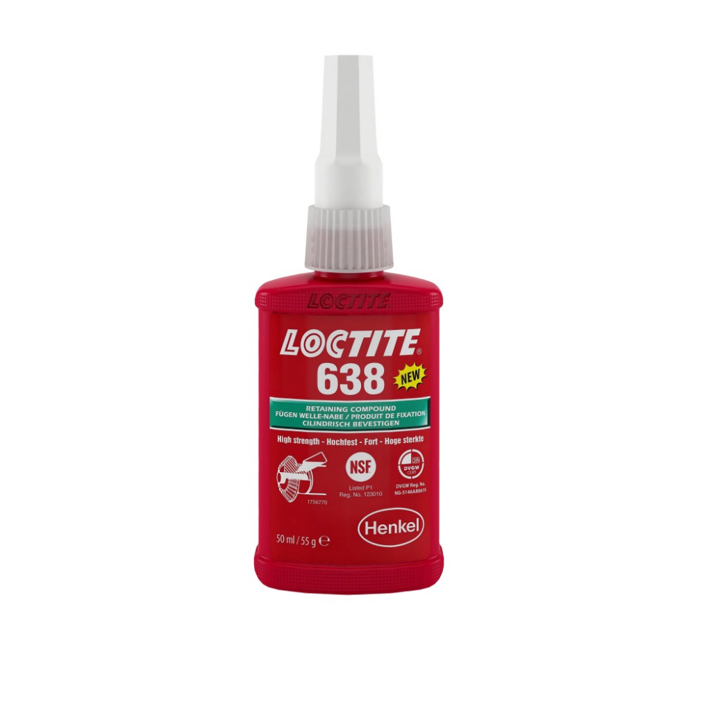 Loctite 638 50 ml Yüksek Mukavemetli Civata Sabitleyici